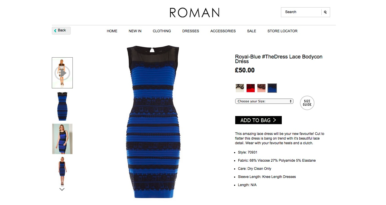 The science behind 'the dress'